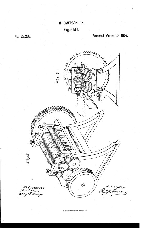 cane mill patents